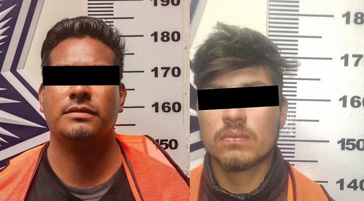 Elementos municipales de Nogales detienen a dos hombres con peligrosas armas