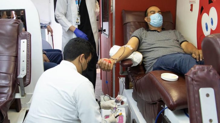 Llevan unidad móvil de donación de sangre a Álamos