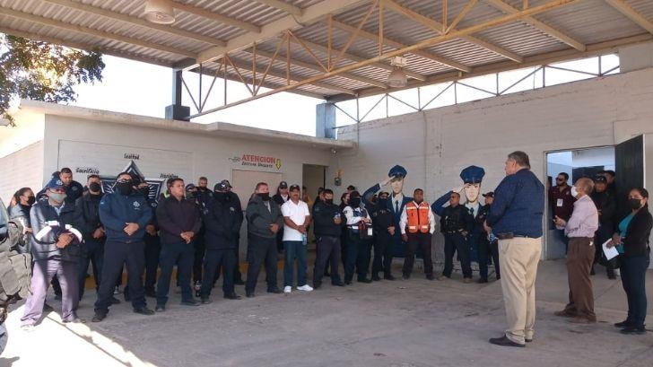 Remueven al comandante Gómez Torres tras protesta de policías en Empalme