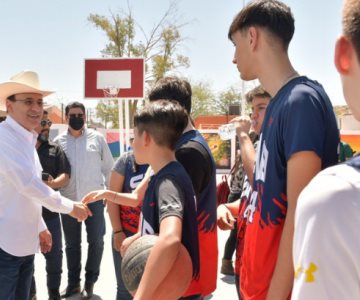 Gobernador de Sonora rescata el parque La Esperanza en Caborca