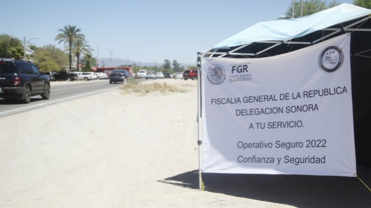 FGR instala puntos estratégicos en Sonora para proteger a turistas