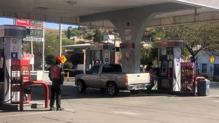Precios en gasolinas de la frontera regresan a la normalidad