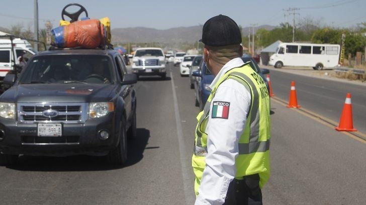 Instalan puntos de revisión en carretera Hermosillo-Ures