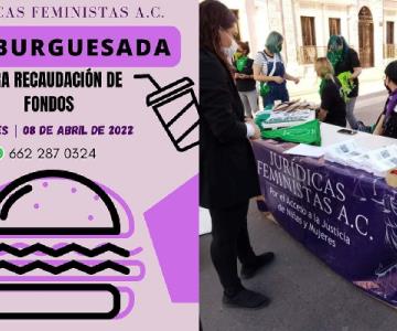 Jurídicas Feministas A.C invita a apoyar en hamburguesada