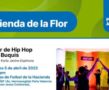 IMCA llevará Taller de Hip Hop para Buquis en Hacienda de la Flor