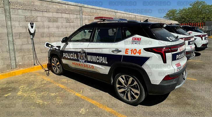 Así funcionan las patrullas eléctricas de la Policía Municipal de Hermosillo