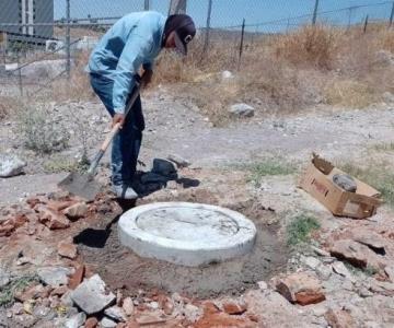 Fuga de drenaje en colonia San Luis es reparada