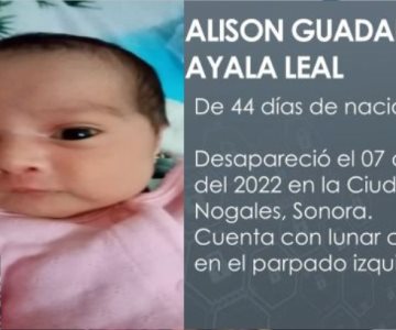 Activan Alerta Amber para localizar a la bebé Alison Guadalupe