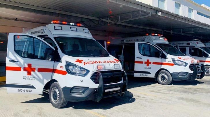 Cruz Roja Hermosillo recibe nuevas y mejores ambulancias