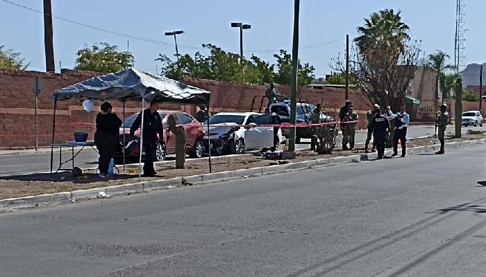 Ejecutado en Guaymas viajaba en uno de los autos con reporte de robo