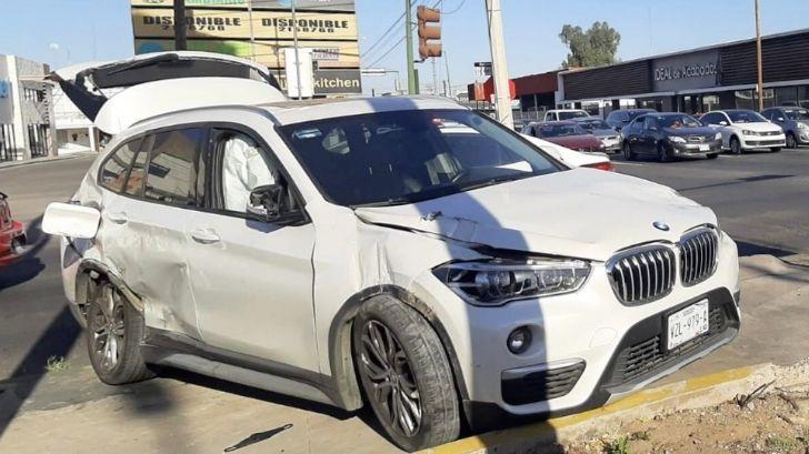 Elementos de la Guardia Nacional provocan accidente en la San Benito