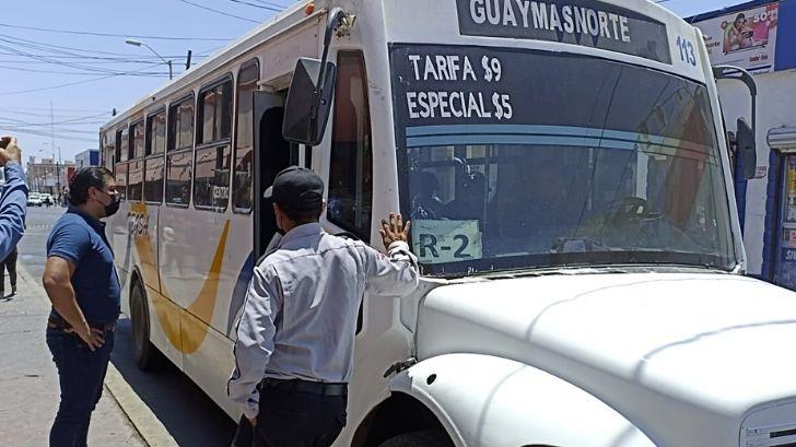 Camiones en Guaymas siguen sin encender aires acondicionados