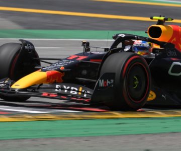 Por orden de Red Bull, Checo Pérez queda en segundo en el GP España