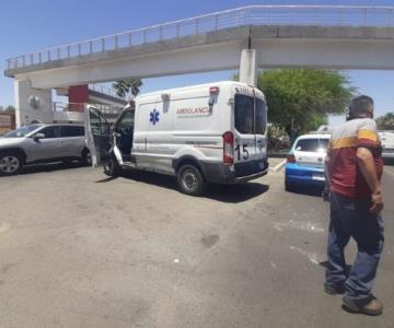 Ambulancia sufre choque con paciente a bordo en Hermosillo