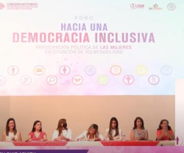 IEE Sonora da voz a mujeres líderes en el foro Hacia una democracia inclusiva