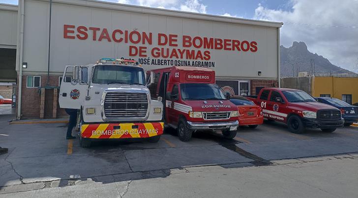 Bomberos de Guaymas lavarán carros en pro de su Banda de Guerra y Escolta