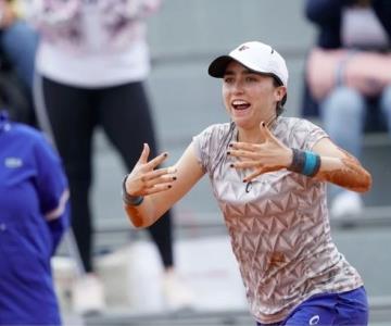 Fernanda Contreras; mexicana queda fuera de Roland Garros con histórica actuación