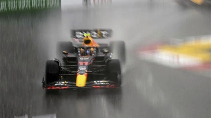 Gran Premio de Mónaco fue interrumpido por la lluvia