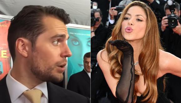 Esta fue la reacción de Henry Cavill al ver a Shakira