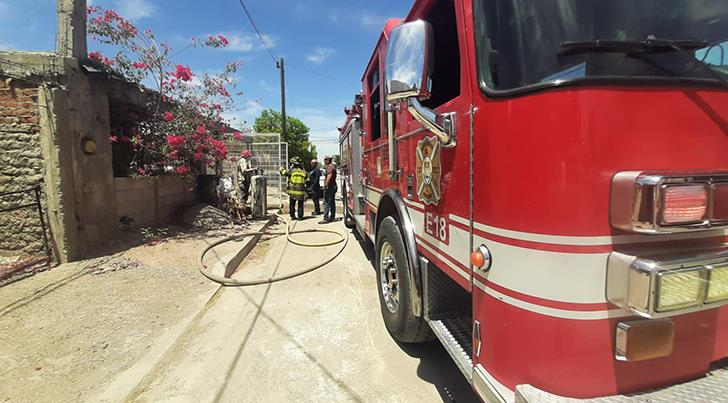 Descuido de una hornilla provoca incendio al norte de Hermosillo