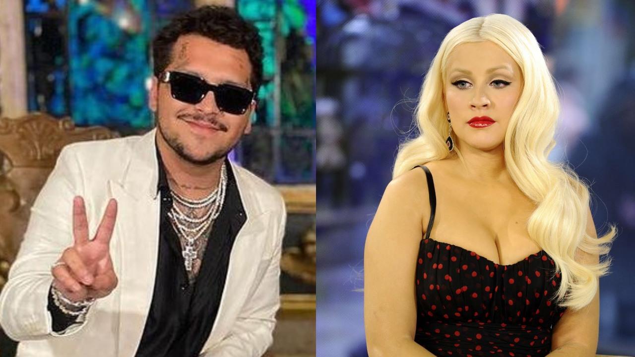 Nodal confirma colaboración con Christina Aguilera