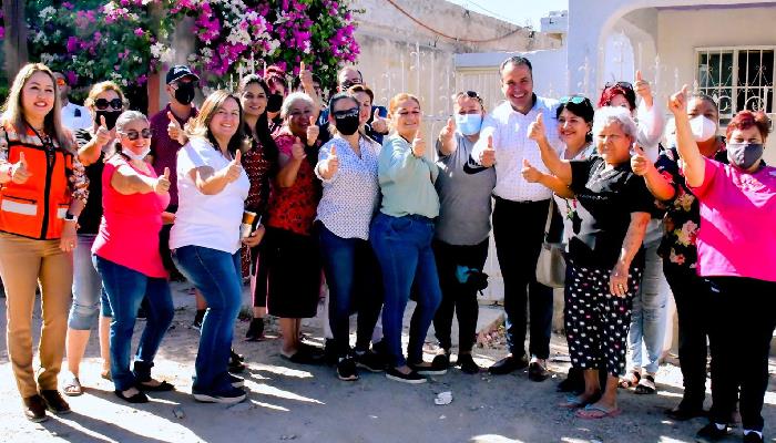 Inicia pavimentación con concreto hidráulico de la calle San Pedro