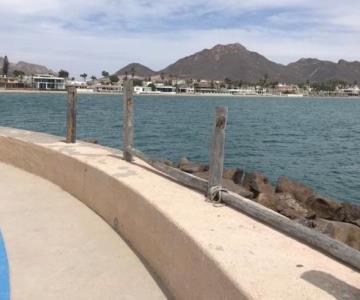 Escollera de Playa Miramar se encuentra deteriorada y vandalizada
