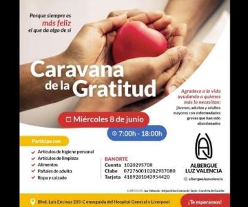 Albergue Luz Valencia necesita de tu apoyo; invitan a Caravana de la Gratitud