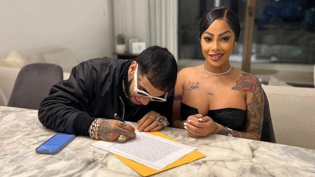 Anuel AA y Yailin La Más Viral presumen su boda en redes sociales