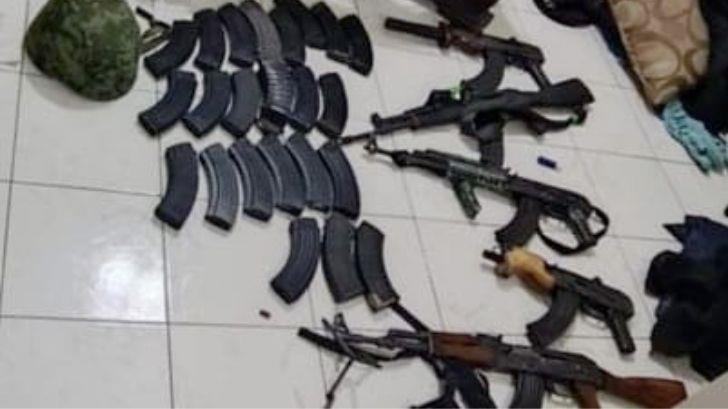 Autoridades aseguran armamento en domicilio de Ciudad Obregón