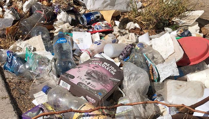 Calle del centro de Hermosillo, convertido en basurero clandestino