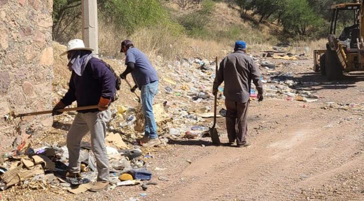 Nogales: Servicios Públicos recogió más de 20 toneladas de desechos en basureros clandestinos