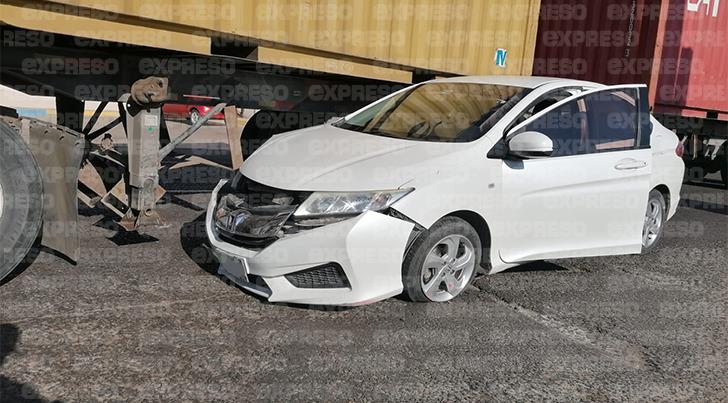 Se registra aparatoso accidente de tránsito en la salida norte de Navojoa