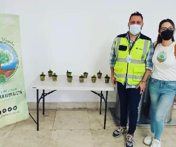 Día del Medio Ambiente: Cultura Verde regala cactus en el Aeropuerto de HMO