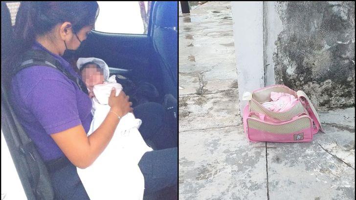 Encuentran bebé de 2 meses abandonada en calles de Cancún