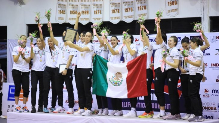 Selección Mayor de Voleibol Femenil de México vence a Puerto Rico