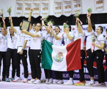 Selección Mayor de Voleibol Femenil de México vence a Puerto Rico