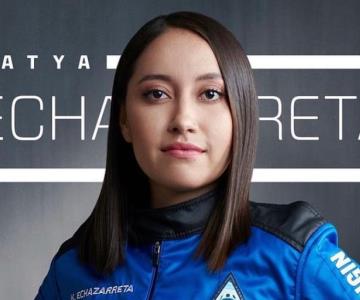 Katya Echazarreta hace historia al ser la primera mexicana en ir al espacio