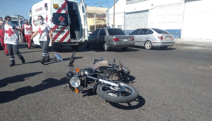 Motocicletas son protagonistas del 50% de los accidentes en Cajeme