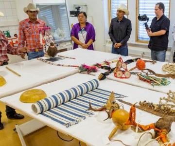 Recuperan piezas rituales yaquis que estaban en museo de Suecia